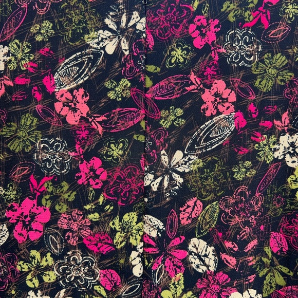 CJ Banks floral 90s ankle dress illusion Y2K modest casual business 16W plus - Picture 7 of 9